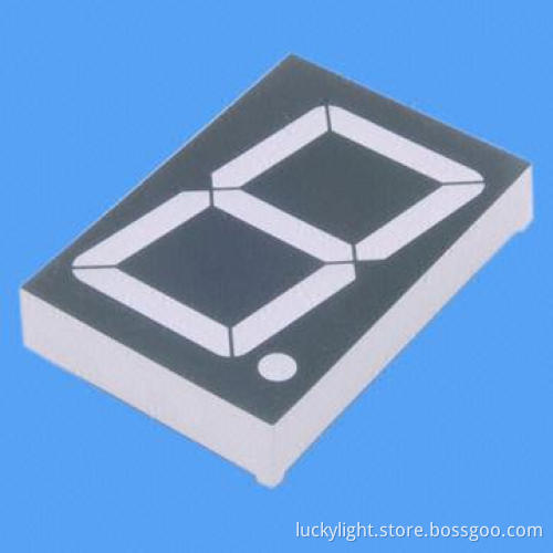 1.80" Single Digit Super Red Common Cathode/Common Anode 7-segment LED Display